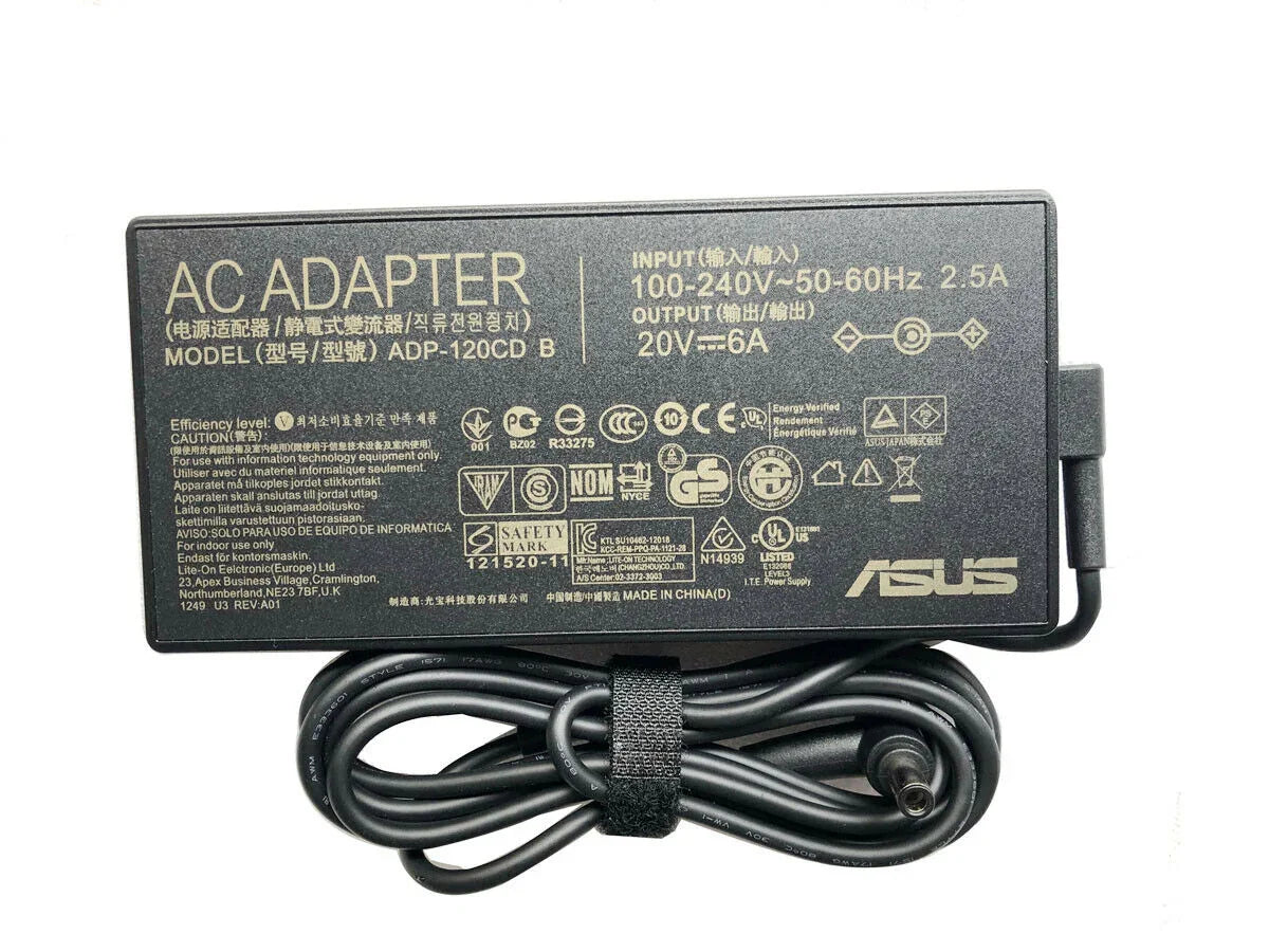 ADP-120CD B Genuine 120W Asus VivoBook Pro 15 F571GD-BQ259T, ZenBook 15 UX534FTC-A8110T Laptop Adapter - eBuy UAE